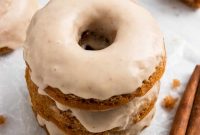 Apple Cider-Glazed Apple Cinnamon Donuts Recipe