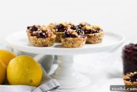 No-Bake Blueberry Lemon Mini Tarts Recipe