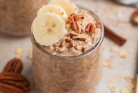 Banana Bread Overnight Oats Recipe for Creamy Breakfast Bliss