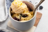Blueberry Lemon Mug Cake Recipe — Ready in Minutes