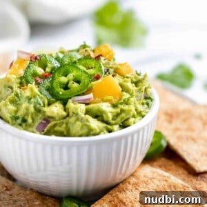 Spicy Mango Guacamole