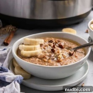 Banana Bread Instant Pot Steel-Cut Oatmeal Recipe 5 img 14573 4