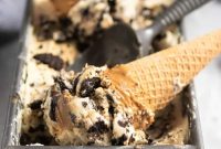 No-Churn Peanut Butter Cookies & Cream Ice Cream Recipe