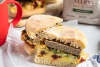 Spin-Ahead Spinach & Feta Breakfast Sandwiches for Busy Mornings