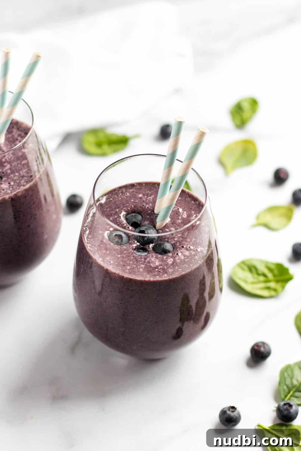 Blueberry Smoothie for Inflammation Relief and Gut Health 4 img 1550 3
