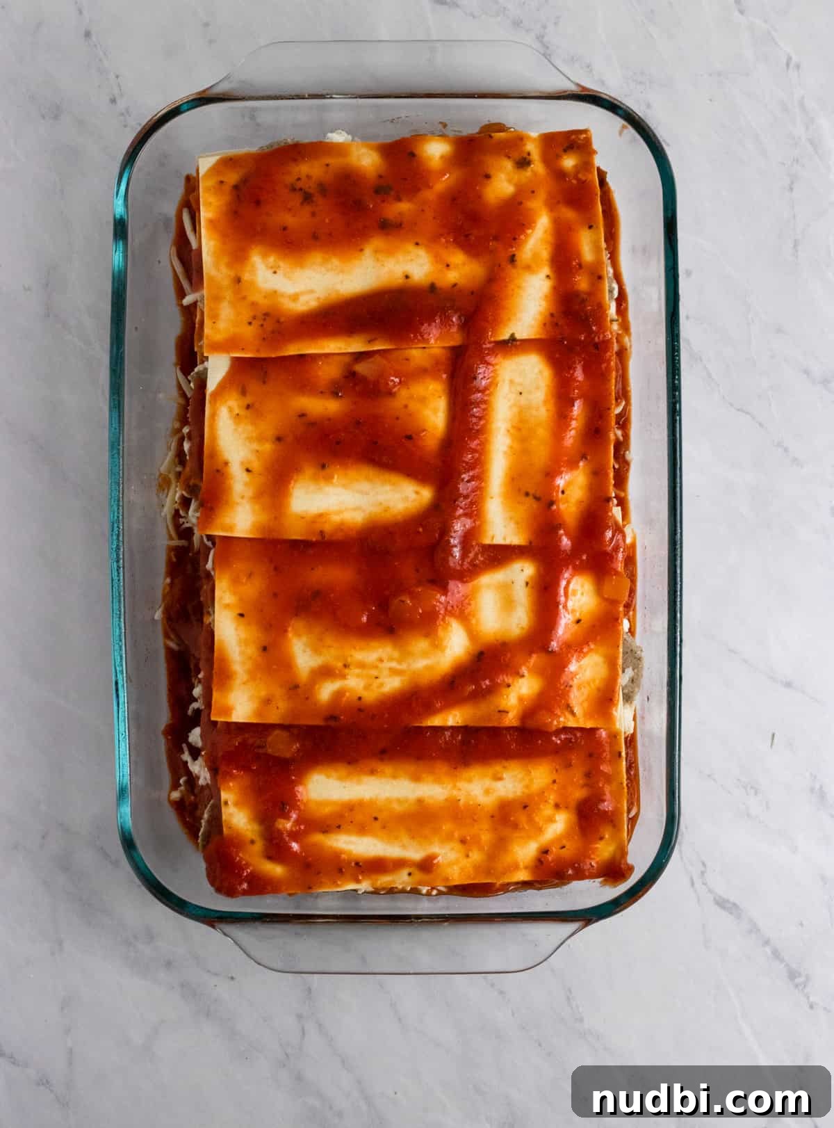 No-Boil Lasagna Recipe: Quick, Cheesy Oven-Baked Lasagna 7 Oven ready lasagna.