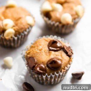 Peanut Butter Banana Mini Muffins (Flourless, Gluten-Free) 7 img 2567 6