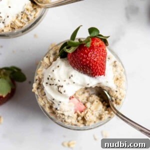 Strawberry Shortcake Overnight Oats Recipe for Make-Ahead Breakfast 5 img 3303 5