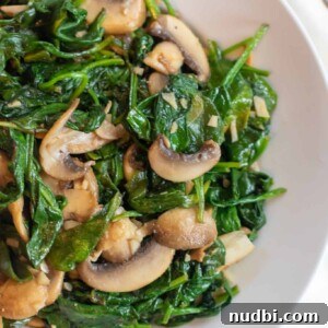 10 Delicious Side Dishes to Serve With Gnocchi 20 Balsamic spinach and mushrooms