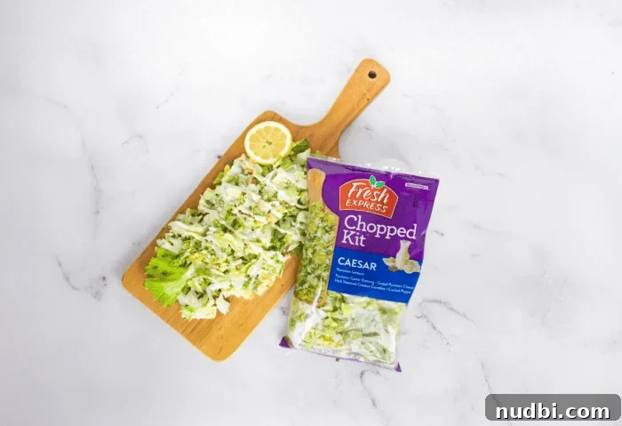 Why You Should Keep Bagged Salads in Your Fridge 3 Caesar salad kit ingredients
