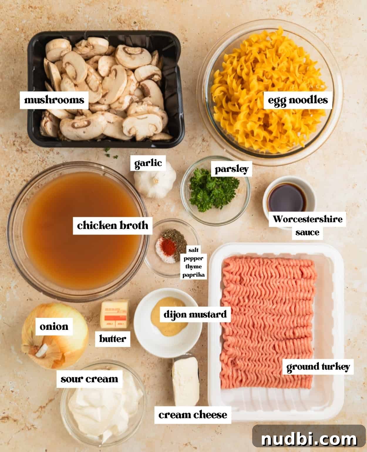 Creamy Ground Turkey Stroganoff Recipe for Weeknight Dinner 3 img 49458 2