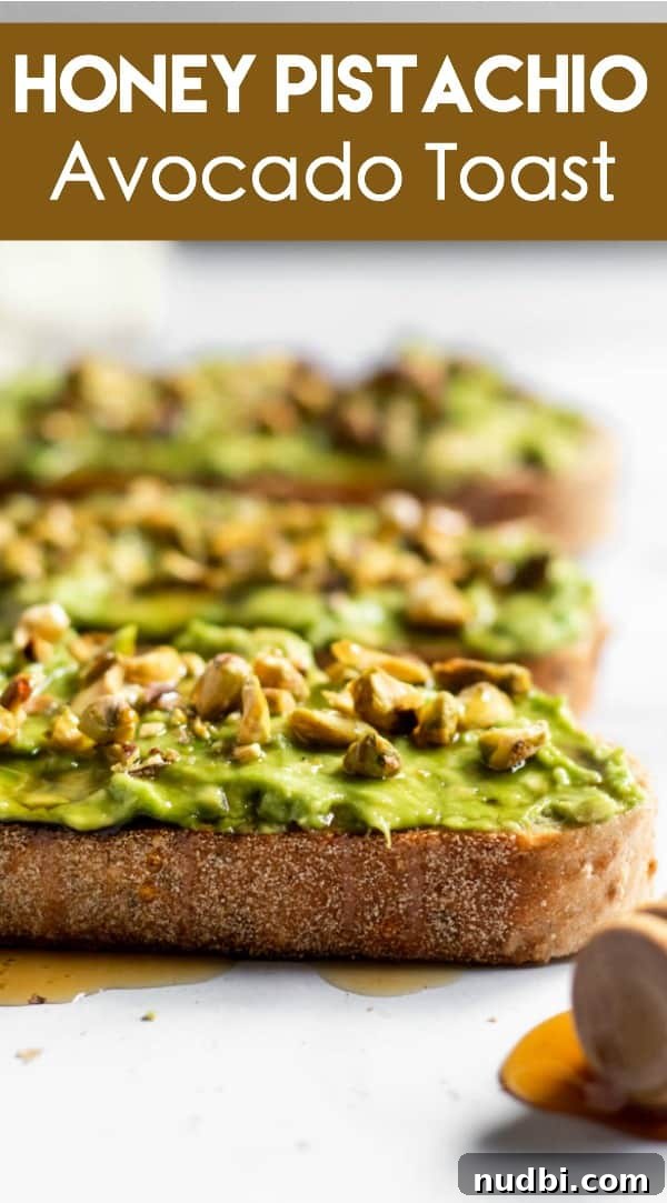 Avocado Toast with Honey and Pistachios: Sweet Crunch Recipe 6 img 4965 6