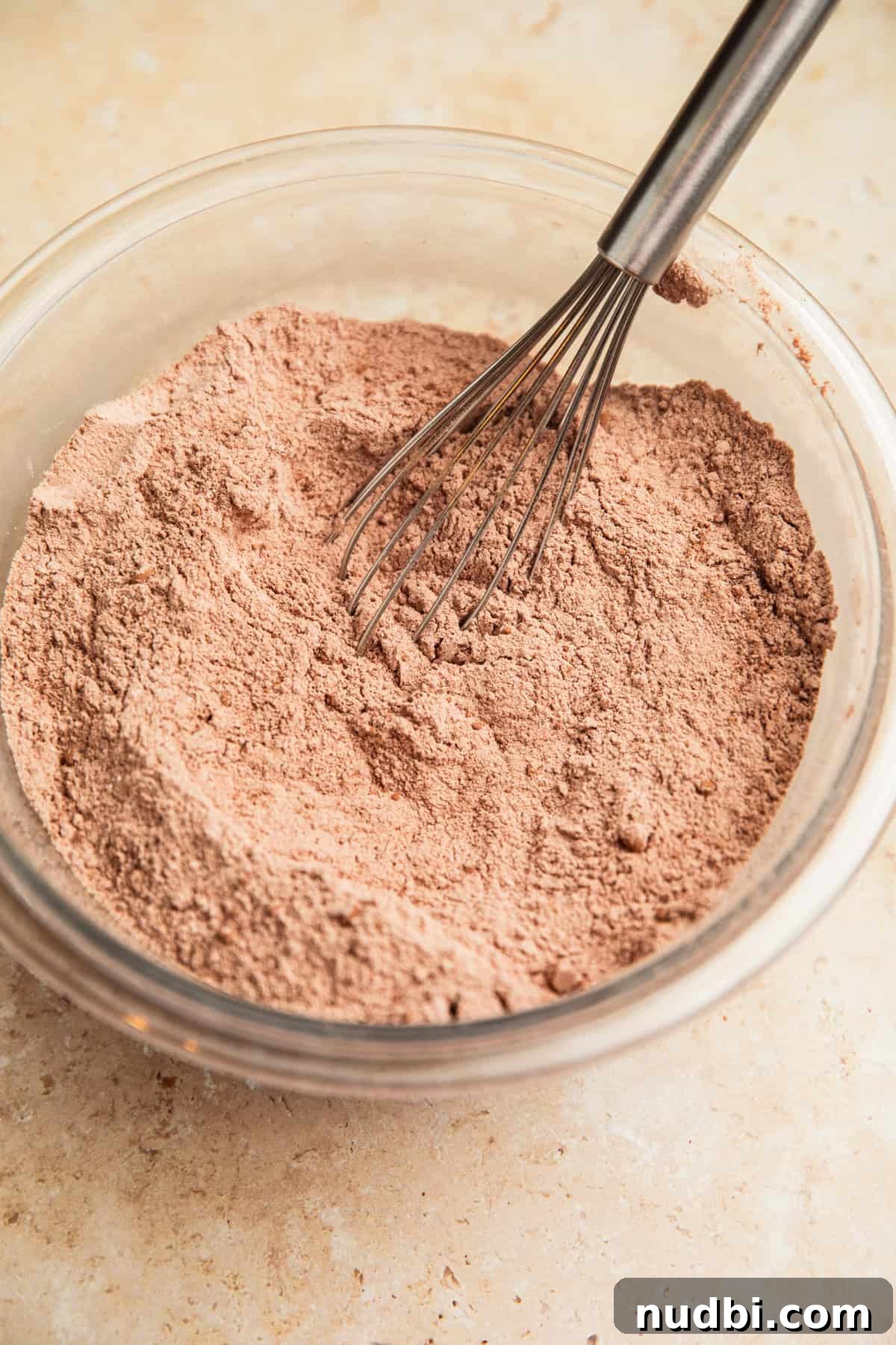 Peppermint Mocha Cookie Recipe — Chocolate Coffee Holiday Cookies 5 Cocoa powder mixed with flour, espresso powder and leavening agents.