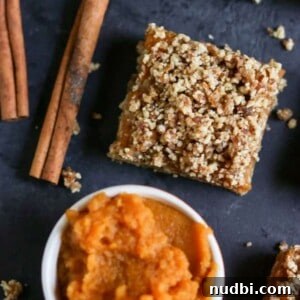 No-Bake Pumpkin Crumble Bars Recipe for Fall Dessert 5 img 5935 4