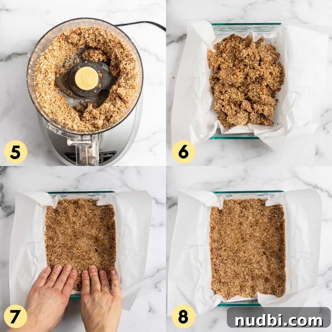 No-Bake Lemon Coconut Bars Recipe — Tangy No-Oven Dessert 5 Process shots to make homemade energy bars.