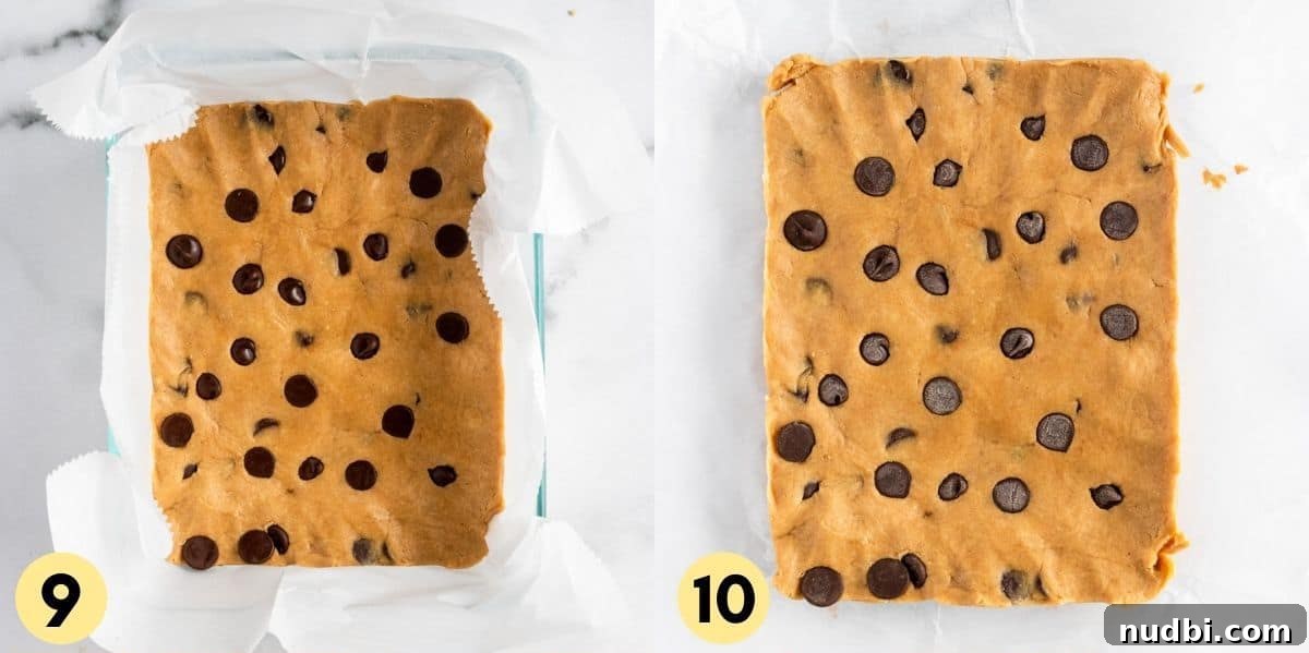 Perfect Homemade Protein Bars Recipe for Meal Prep 7 Protein bars pressed into pan and after frozen.