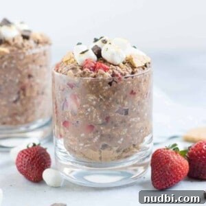 Strawberry S’mores Overnight Oats Recipe for Summer Breakfast 3 img 7315 2
