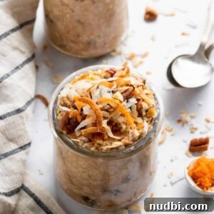 Carrot Cake Overnight Oats Recipe for Make-Ahead Breakfast 13 Carrot Cake Overnight Oats.